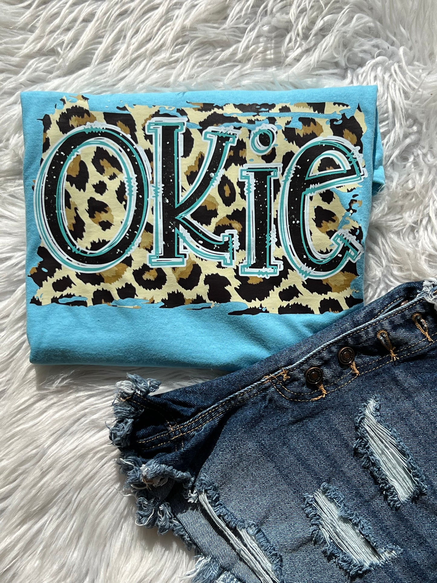 Blue Okie TEE