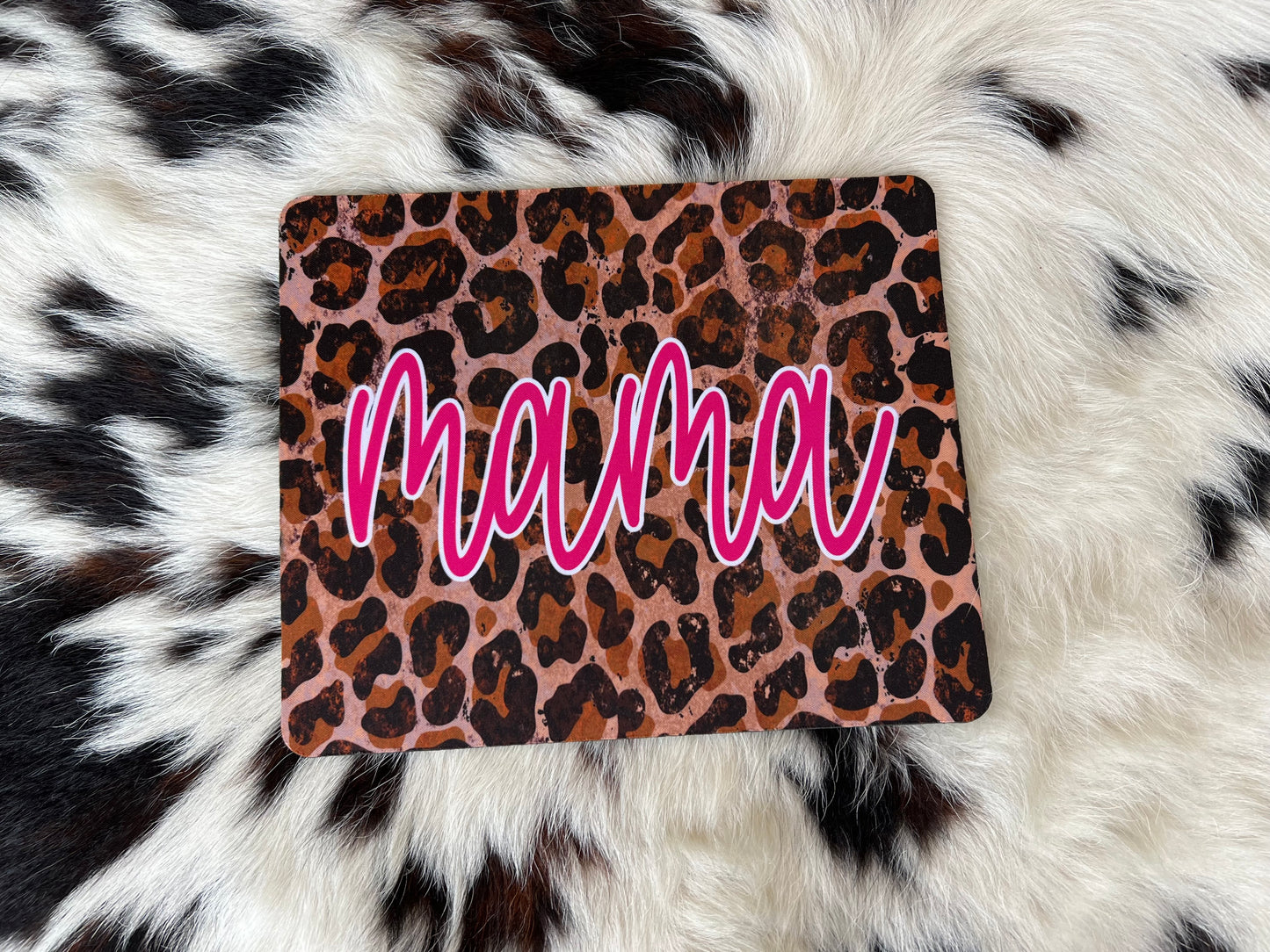 Mama Leopard Mousepad