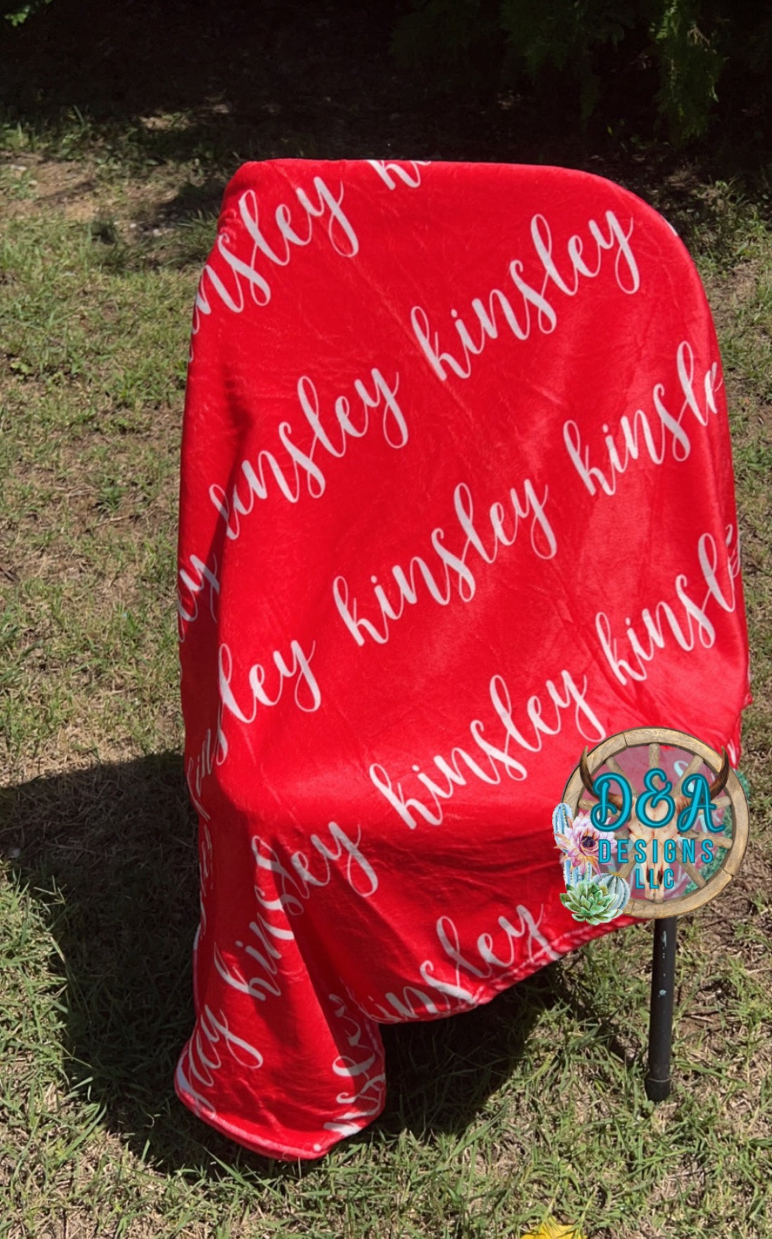 Kinsley Name Blanket