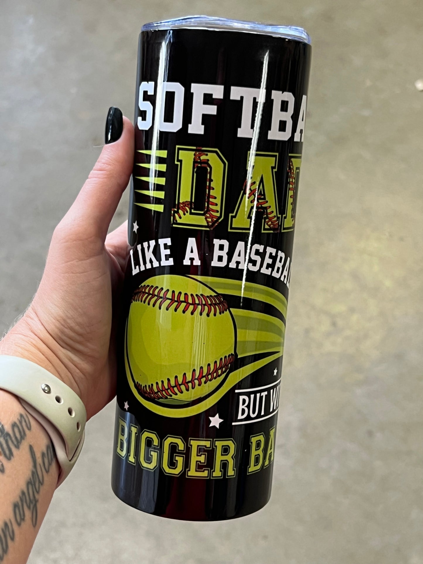 Softball Dad 20oz Tumbler