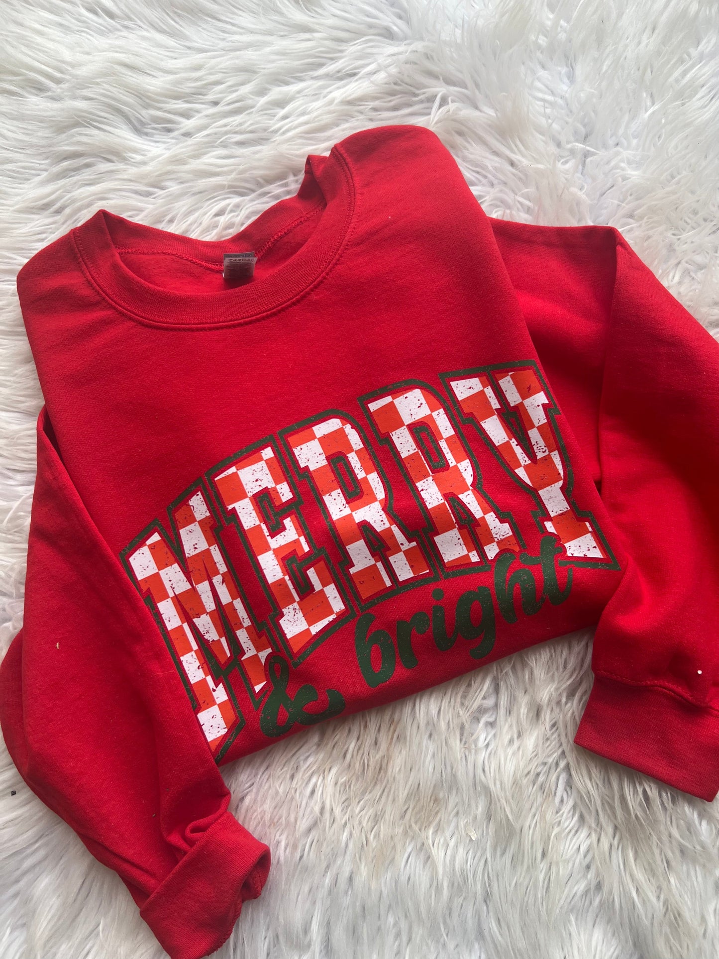 * PRE - ORDER * Merry & Bright SWEATSHIRT