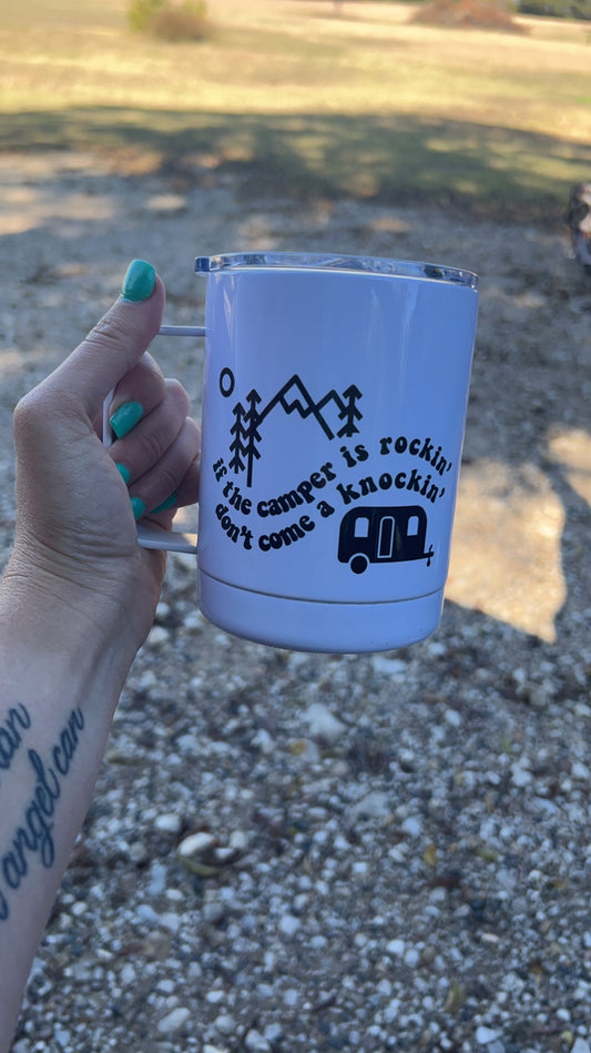 Camper is Rockin’ Don’t Come A Knockin’ Mug