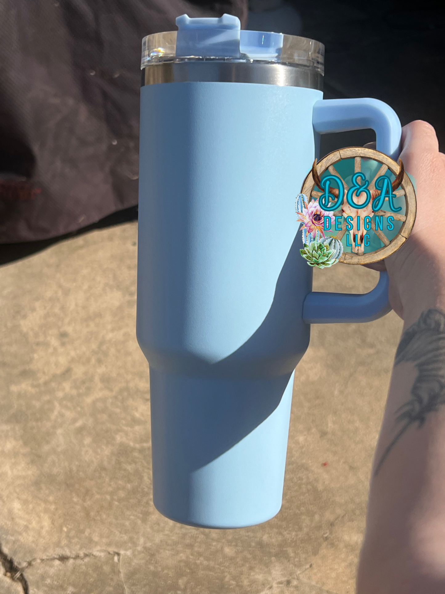 40oz Tumblers - Light Blue