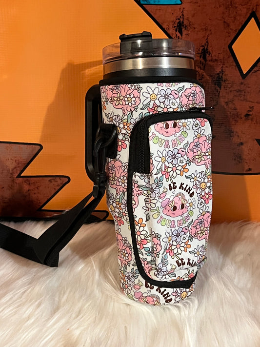 Be Kind 40 oz Tumbler with Strap