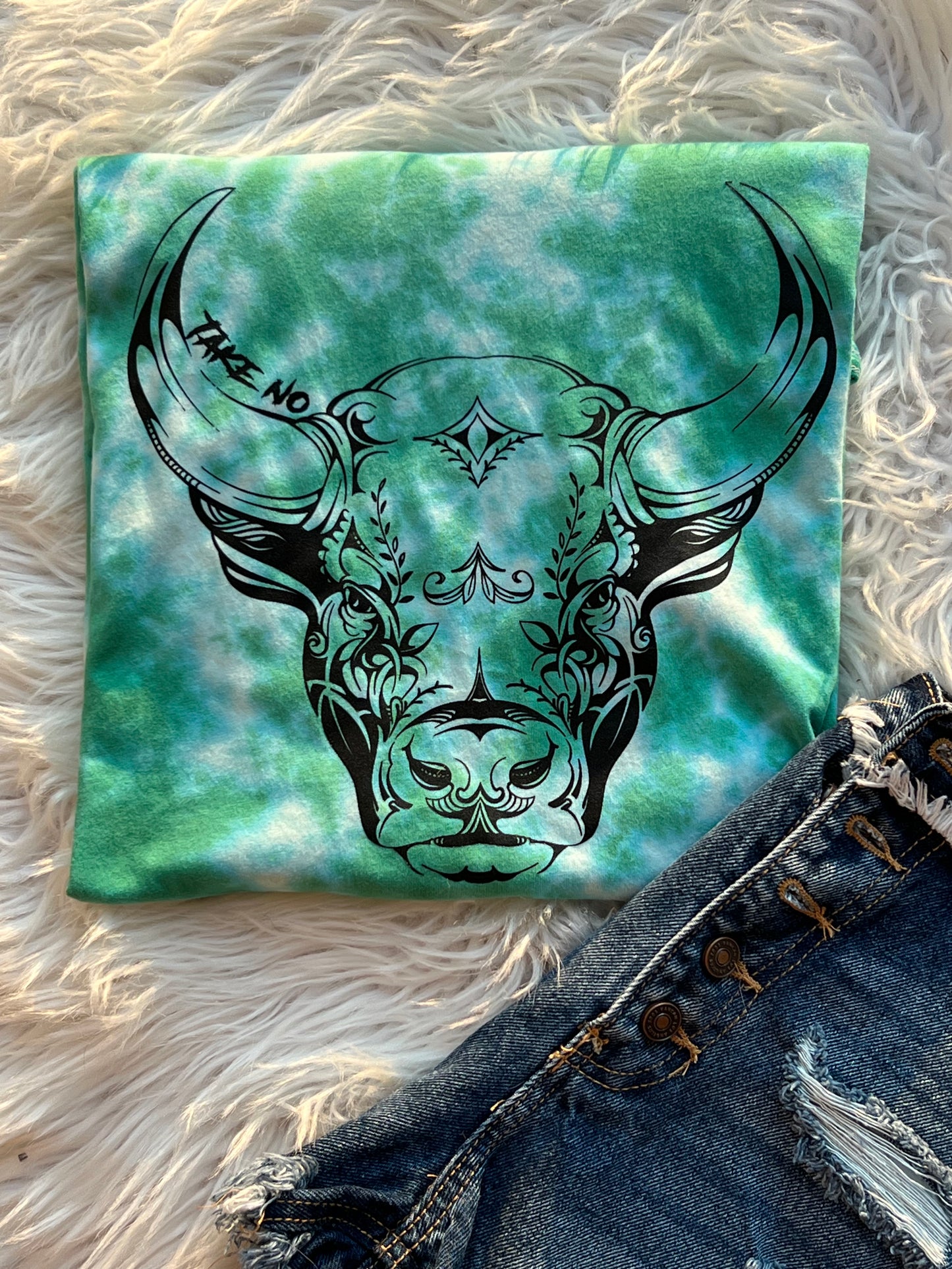 Take No Bull Tie Dye TEE