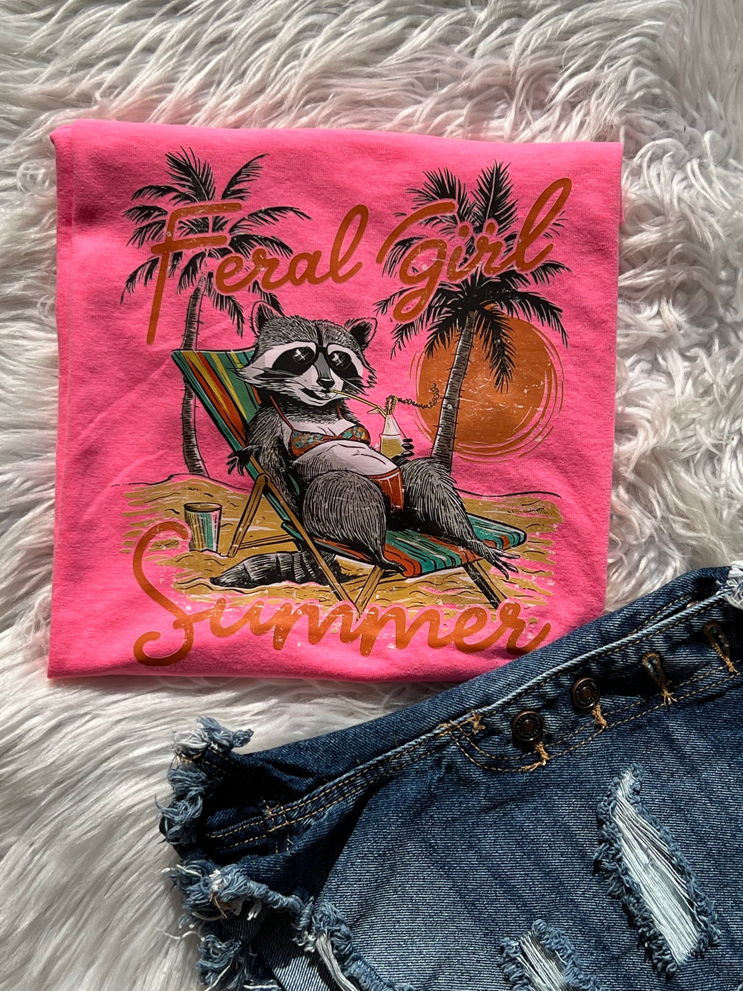 Feral Girl Summer TEE