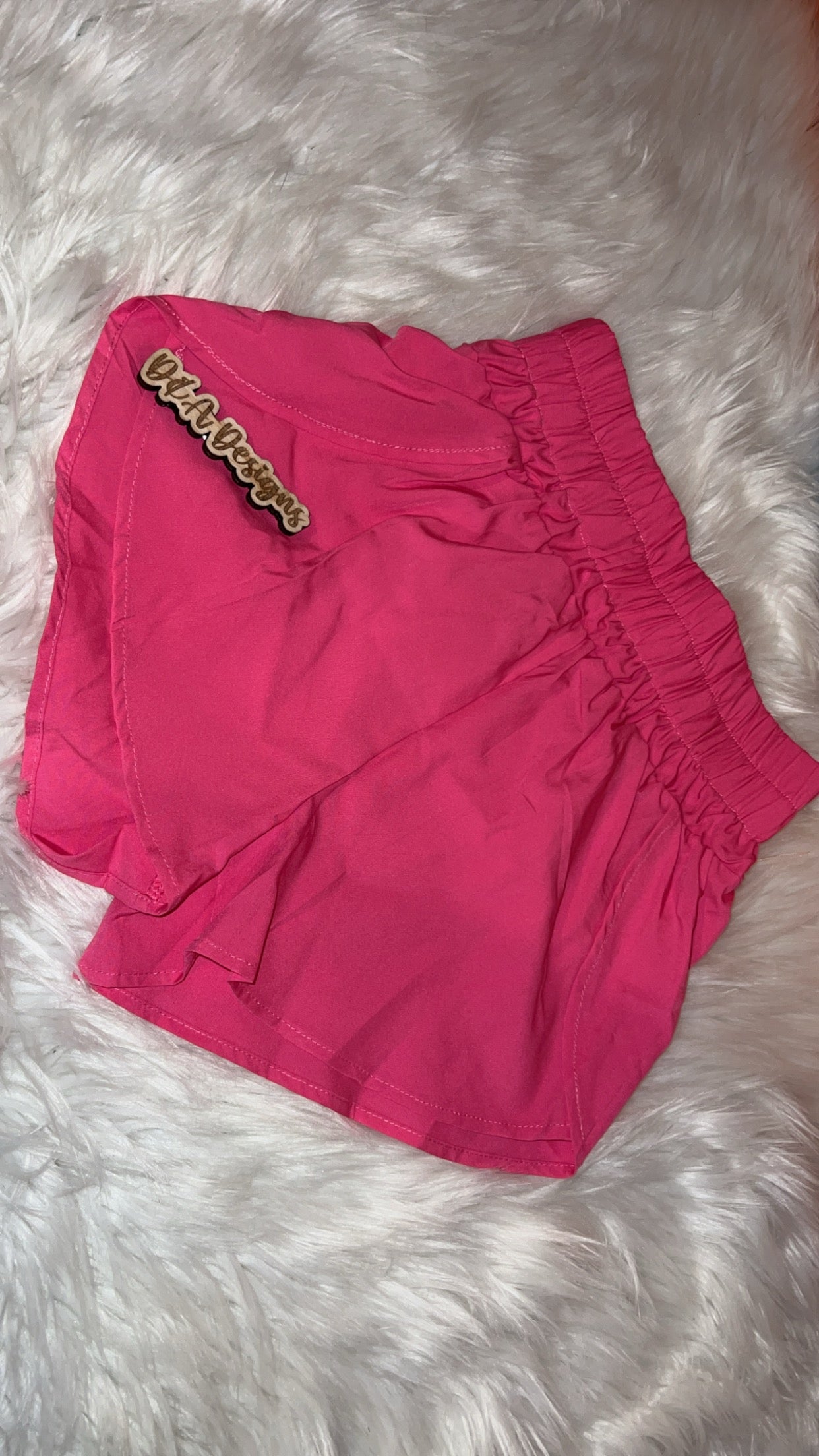 Pink LU Shorts