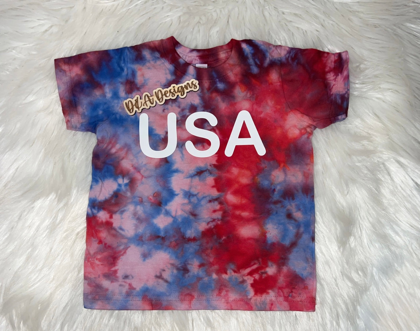 U S A Tie Dye