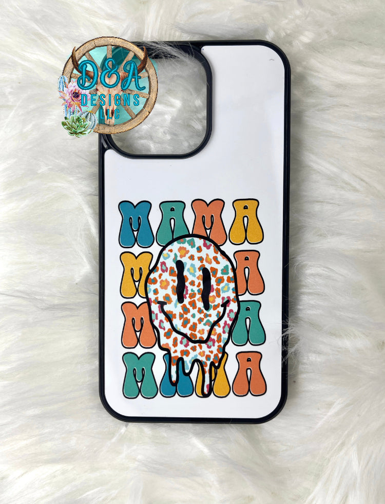 Mama Stacked iPhone Case